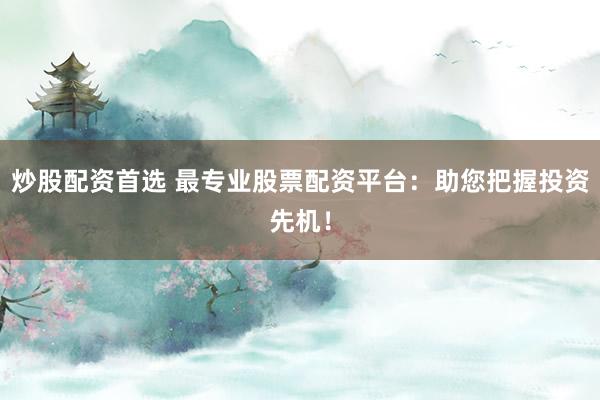 炒股配资首选 最专业股票配资平台：助您把握投资先机！