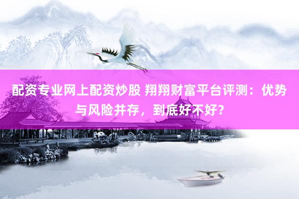 配资专业网上配资炒股 翔翔财富平台评测：优势与风险并存，到底好不好？
