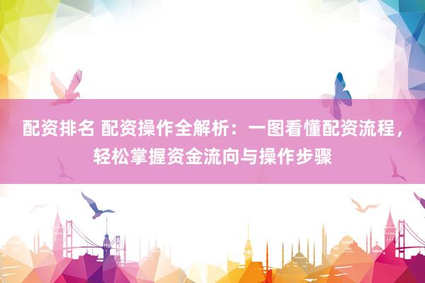 配资排名 配资操作全解析：一图看懂配资流程，轻松掌握资金流向与操作步骤